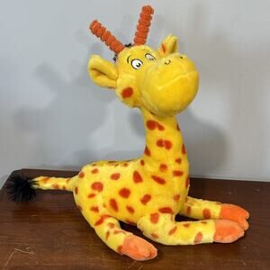 KOHL'S CARES Dr. Seuss Yellow Spotted Giraffe Mulberry Street 13" Plush with Tag